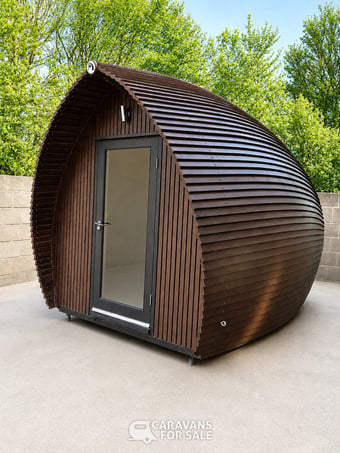 GLAMPING POD Exceptional 12ft glamping pod built to a high-spec. 
