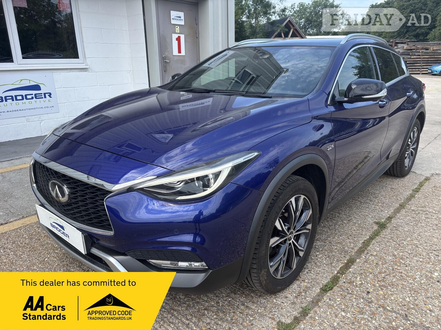 2019 Infiniti QX30 2.2d Luxe Tech DCT AWD Euro 6 (s/s) 5dr in Uckfield