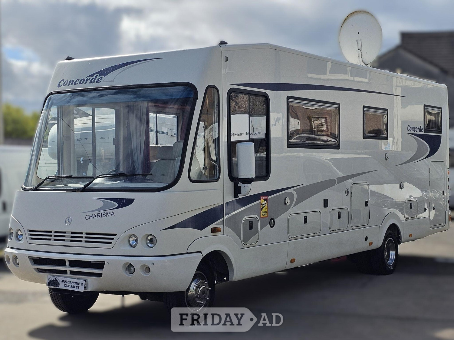Concorde Charisma 880L 2005 for sale - Motorhomes & Caravans in Halifax
