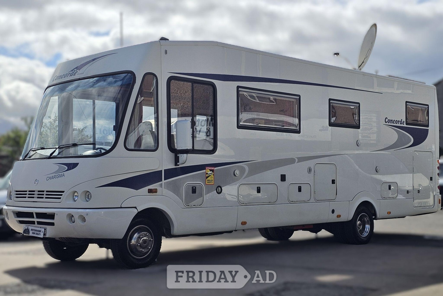 Concorde Charisma 880L 2005 for sale - Motorhomes & Caravans