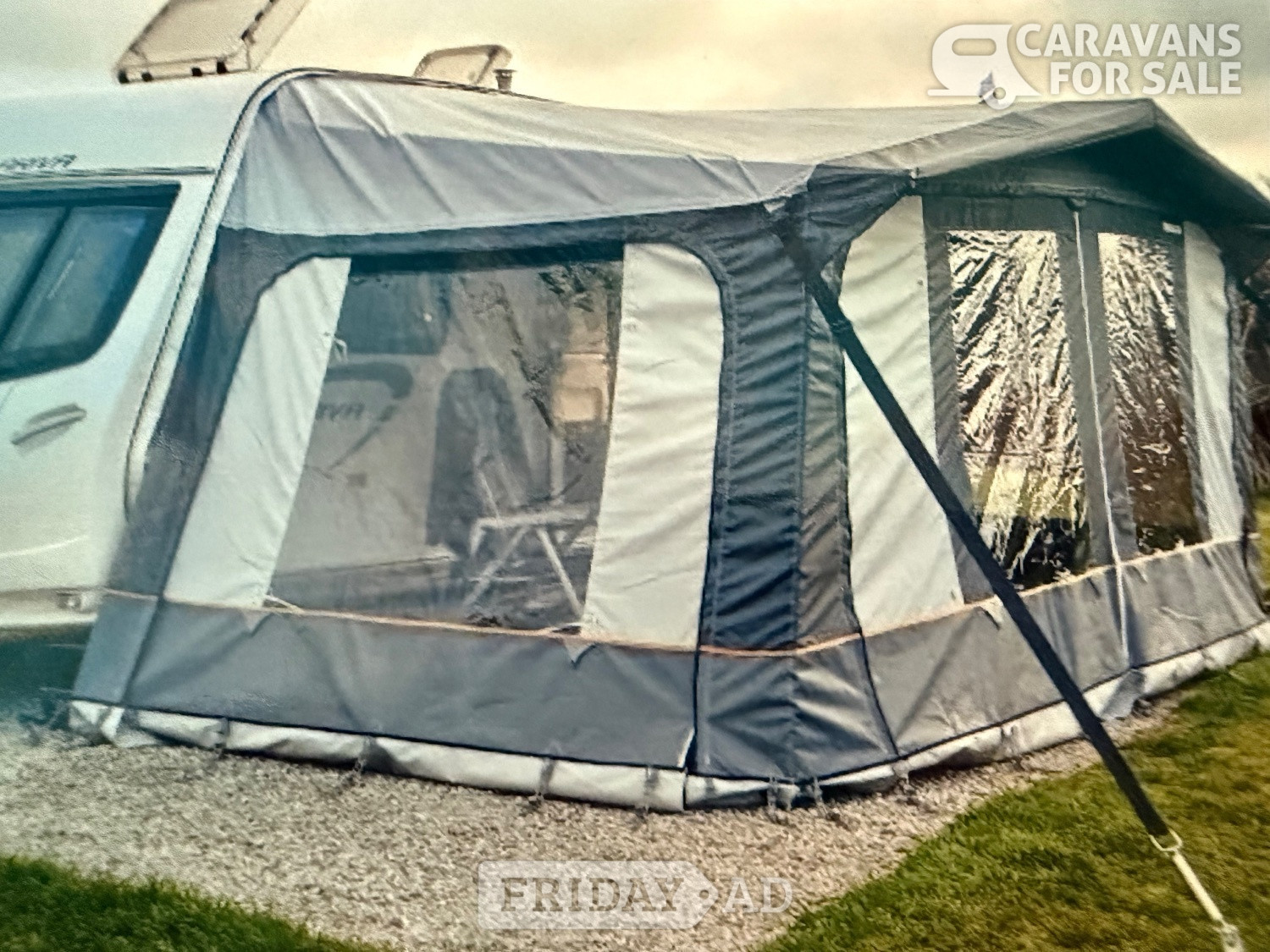Trigano ocean 250 awning size 6 used once  in Bovey Tracey