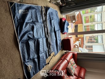 Pro tech tailored front caravan towing cover