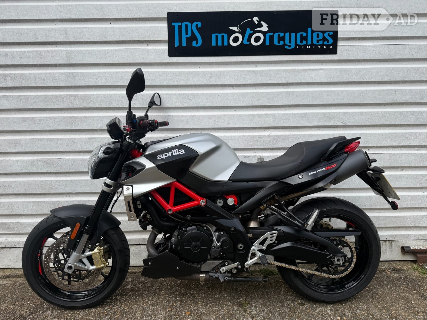 Aprilia Shiver 2017 in Eastbourne