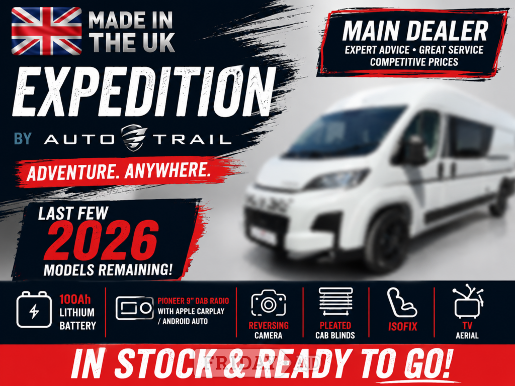 Auto-Trail Expedition 67, (2026)  Campervan for sale in Llanelli