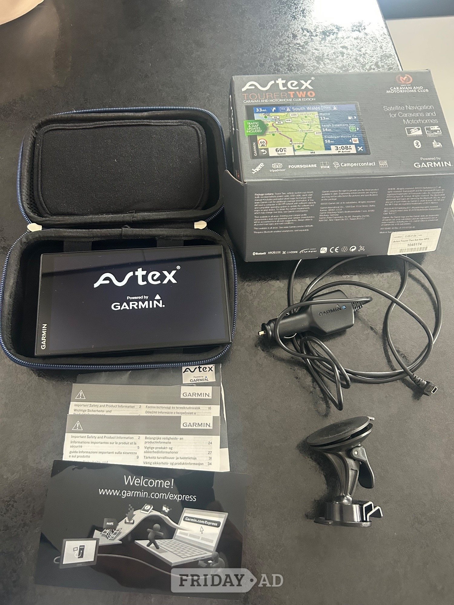 Dumbarton Avtex two club edition satnav