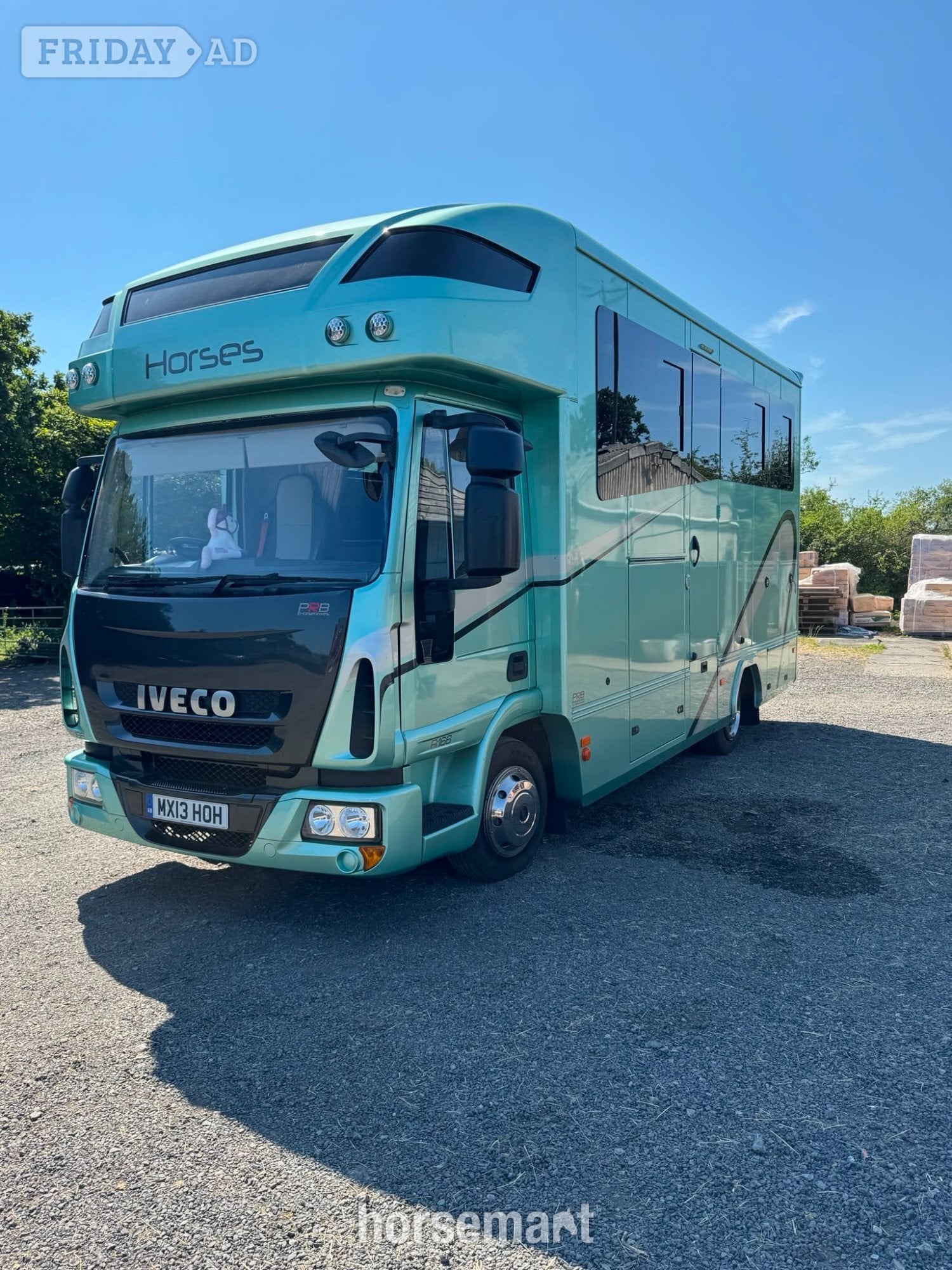 PRB R166 Iveco Horsebox in Bristol
