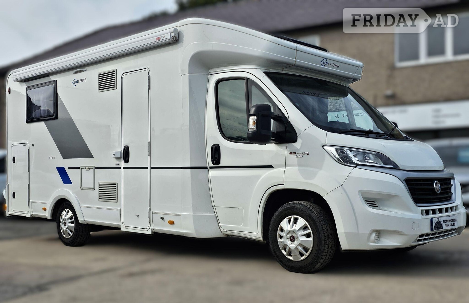 [5 berth ]Sun Living S-Series S70SC AUTOMATIC 5 Berth Low Profile Coachbuilt Motorhome ISLAND BED - Wi-Fi