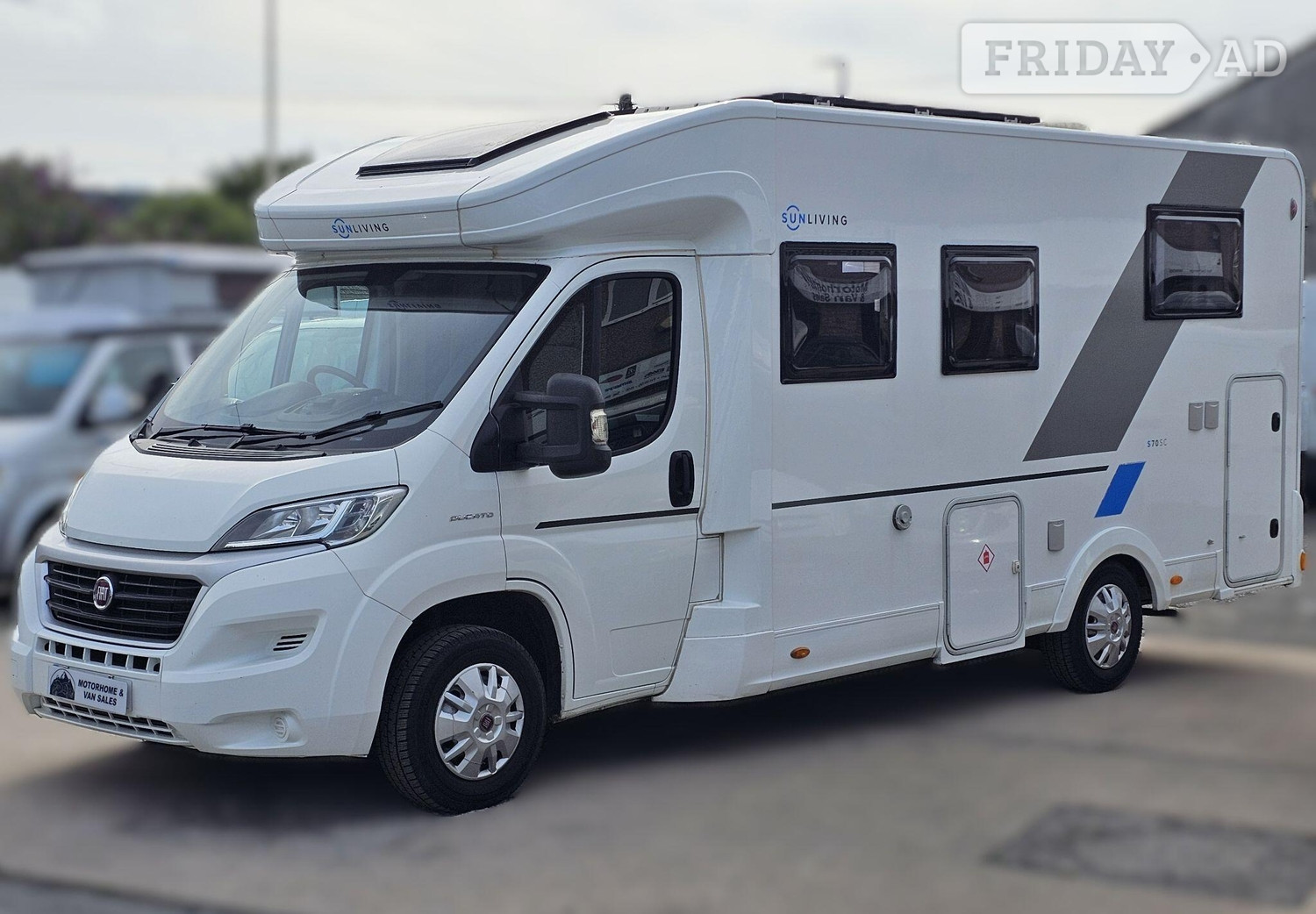 Sun Living S-Series S70SC AUTOMATIC 5 Berth Low Profile Coachbuilt Motorhome ISLAND BED - Wi-Fi 2018 for sale - Motorhomes & Caravans in Halifax