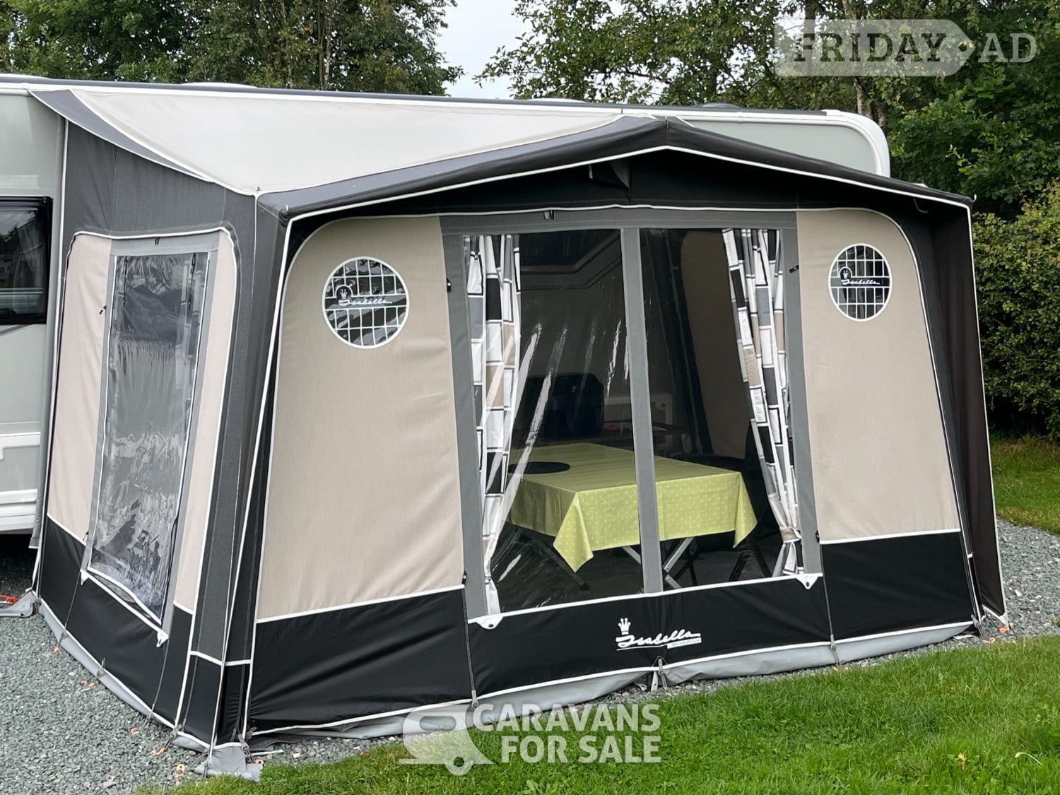 Isabella Coal 250 Awning Complete in Carmarthen