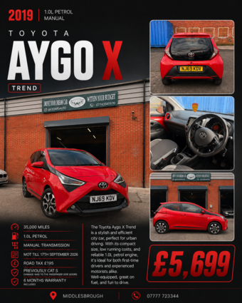 Toyota Aygo 2019