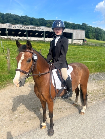 "Ruby" Chestnut Mare Lead Rein/First Ridden Pony