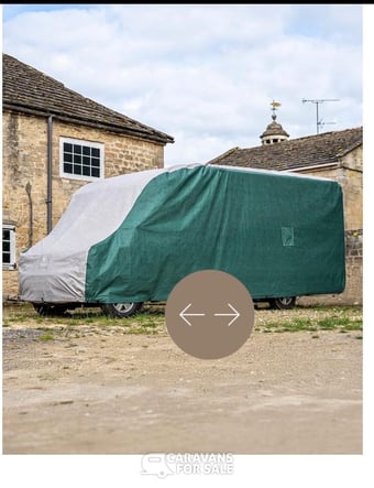 Excellent condition  motorhome cover 