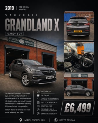 Vauxhall Grandland X 2019