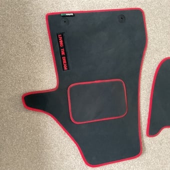 Front campervan mats