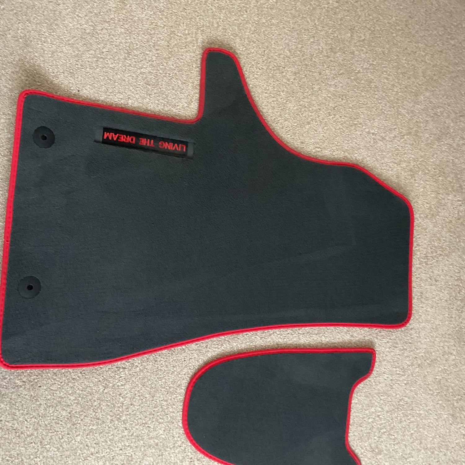 Front campervan mats - 