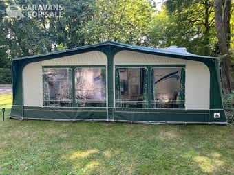 Dorema Daytona awning size 16 with IXL fibreglass poles