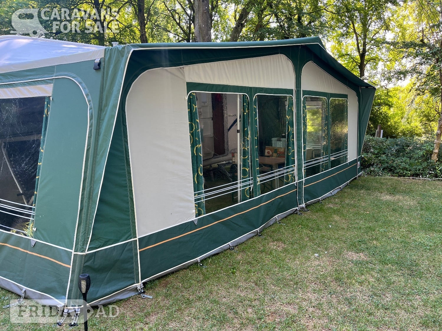 Dorema Daytona awning size 16 with IXL fibreglass poles