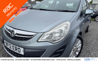 Vauxhall Corsa 2012