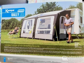 Kampa Rally Air Pro 260 porch awning