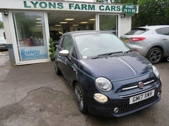 2017 Fiat 500 1.2 Riva Hatchback 3dr Petrol Dualogic Euro 6 (s/s) (69 bhp) Automatic *VERY RARE SPECIAL EDITION* POLTRONA FRAU IVORY LEATHER + MAPLE