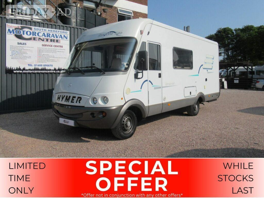 Hymer B-Class Starline 640 2001 for sale in Whitchurch