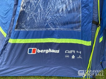 BERGHAUS AIR TENT SLEEPS 4 Excellent condition with footprint mat