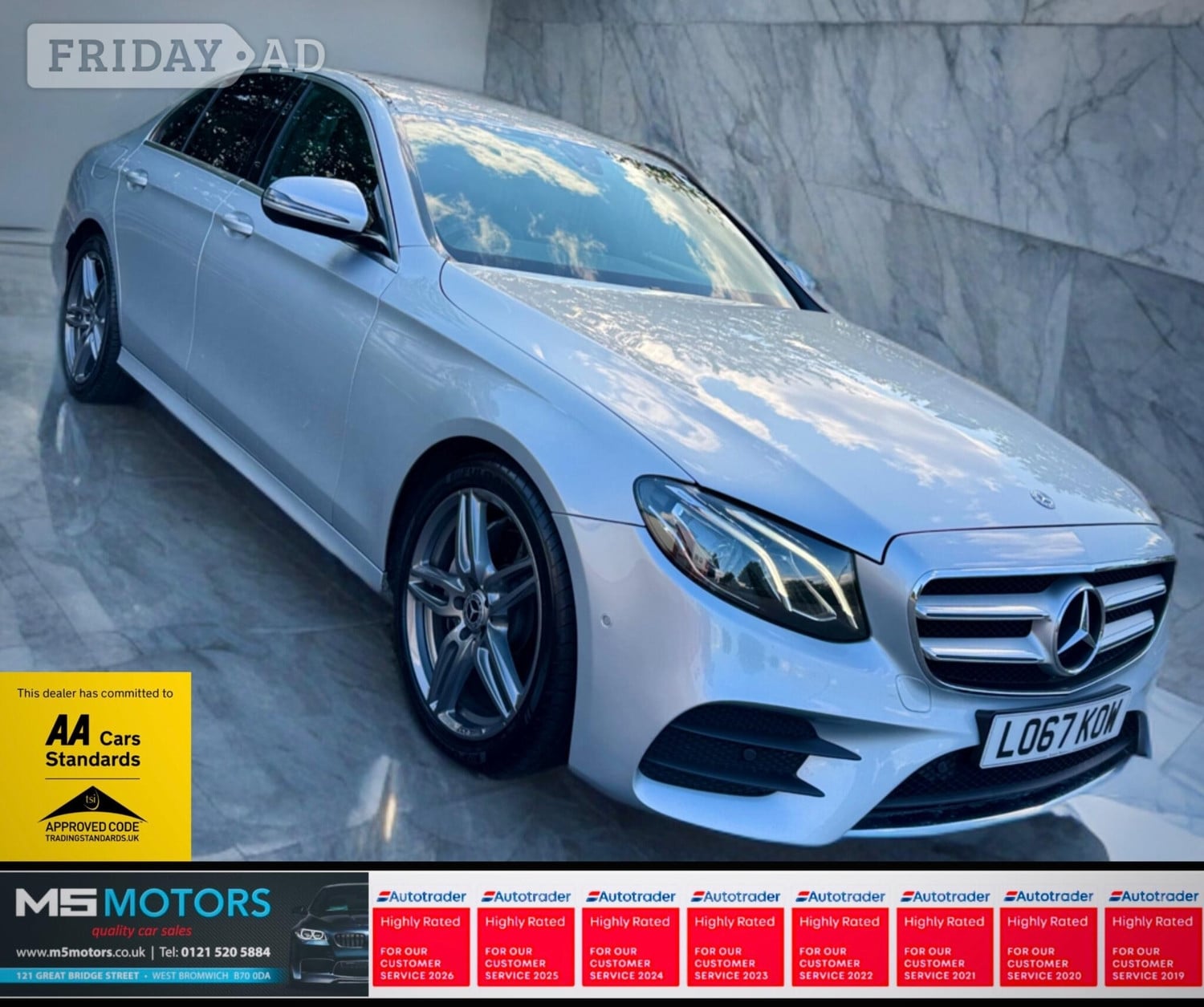 Mercedes-Benz E Class 2017 in West Bromwich