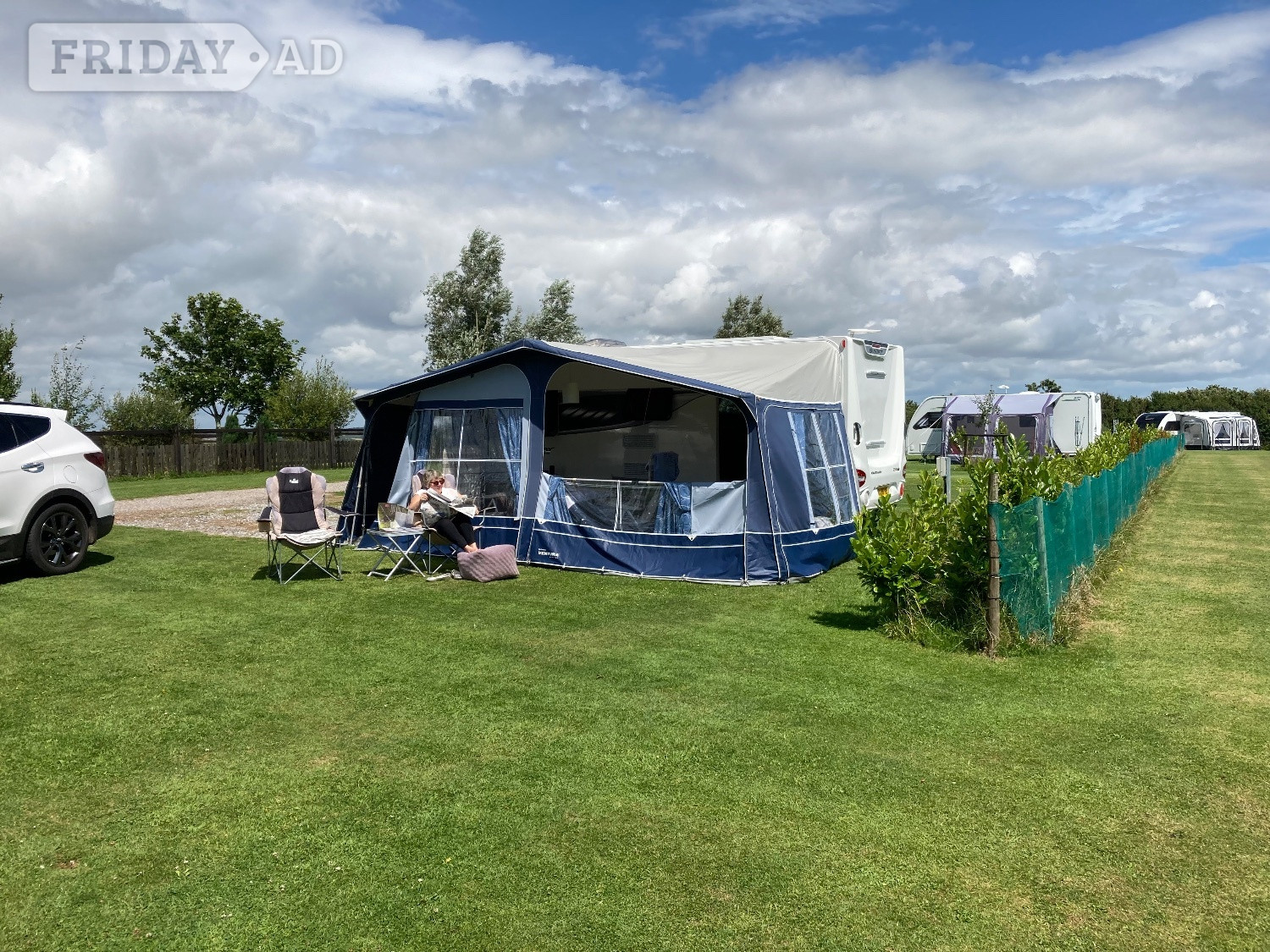 Isabella Ventura Atlantic Size 13 Full Awning, Fibre Glass poles