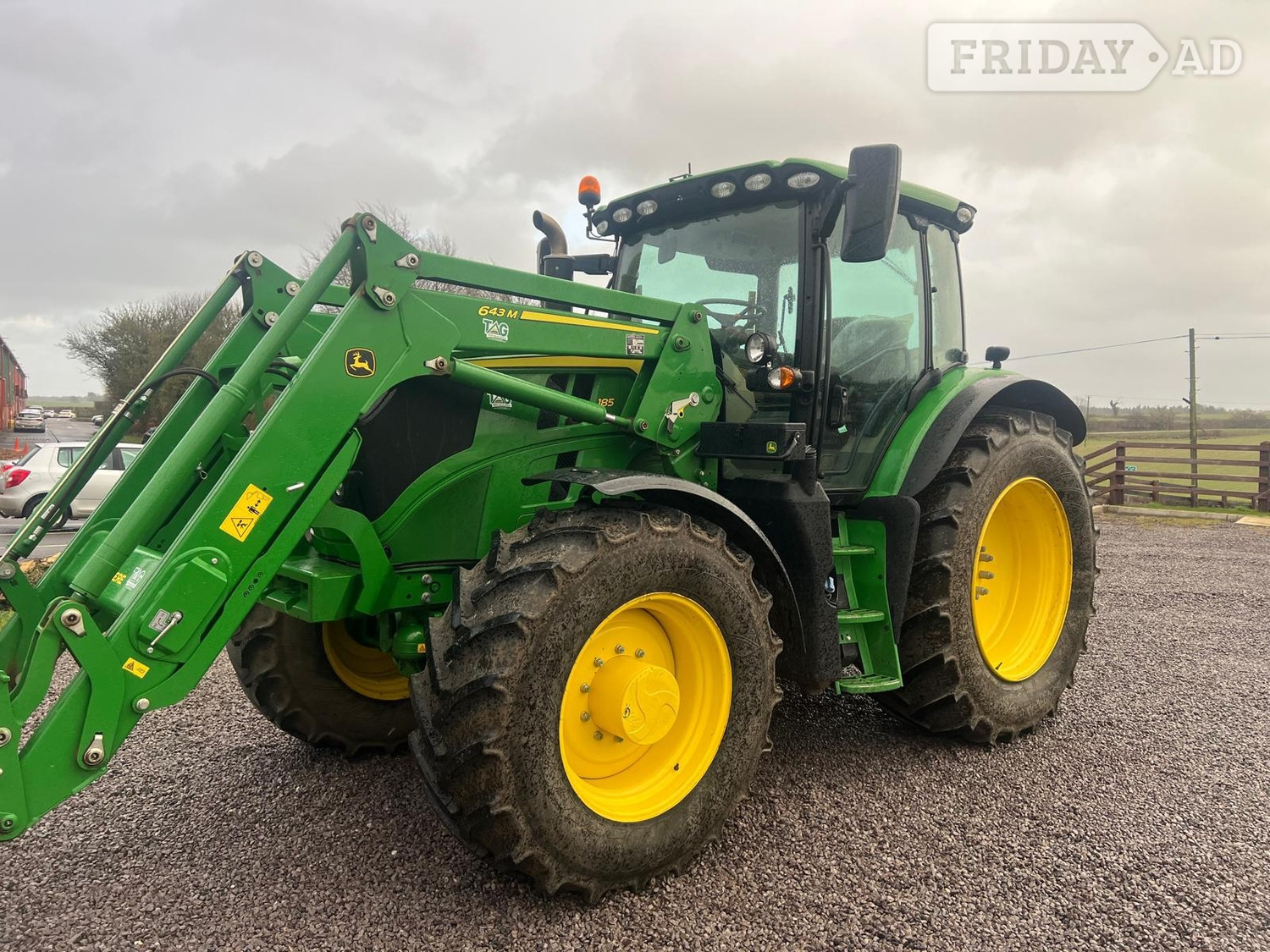 John Deere 6R 185 (2025) Tractor in Evesham