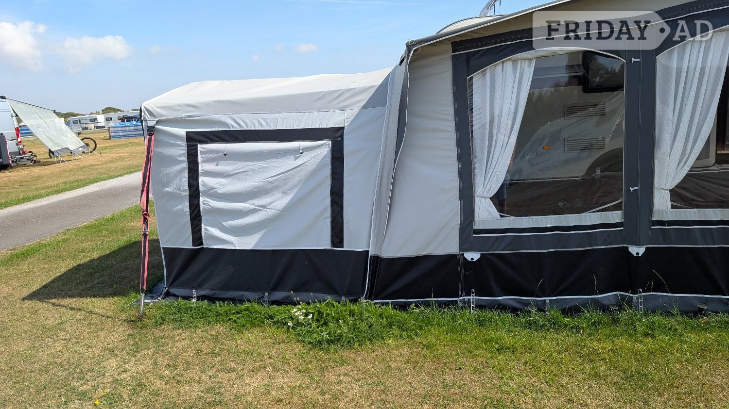 Chichester Camptech Buckingham DL Size 14 3m Deep Awning &amp; Matching Annexe