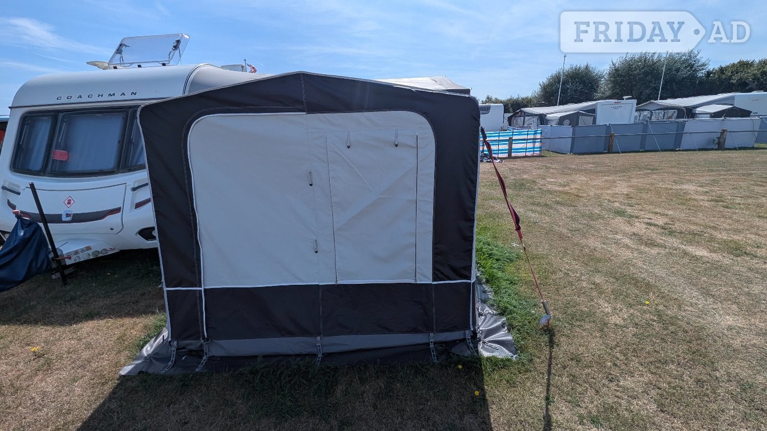 Camptech Buckingham DL Size 14 3m Deep Awning &amp; Matching Annexe -  in Chichester