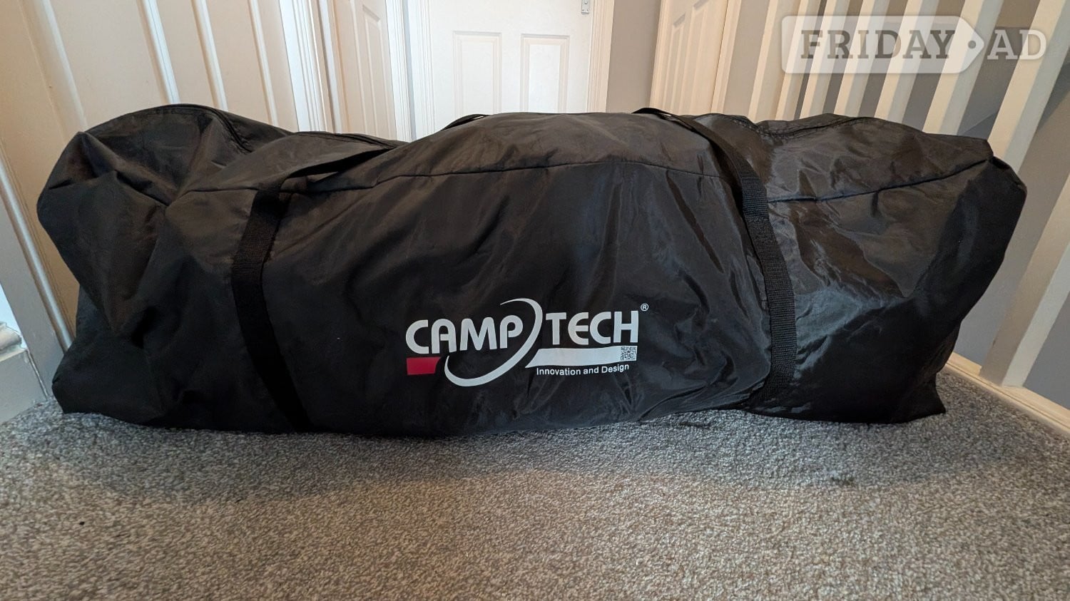 Camptech Buckingham DL Size 14 3m Deep Awning &amp; Matching Annexe - 