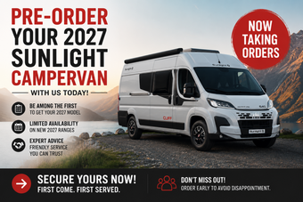 Sunlight Cliff 640 X, (2026)  Campervan for sale