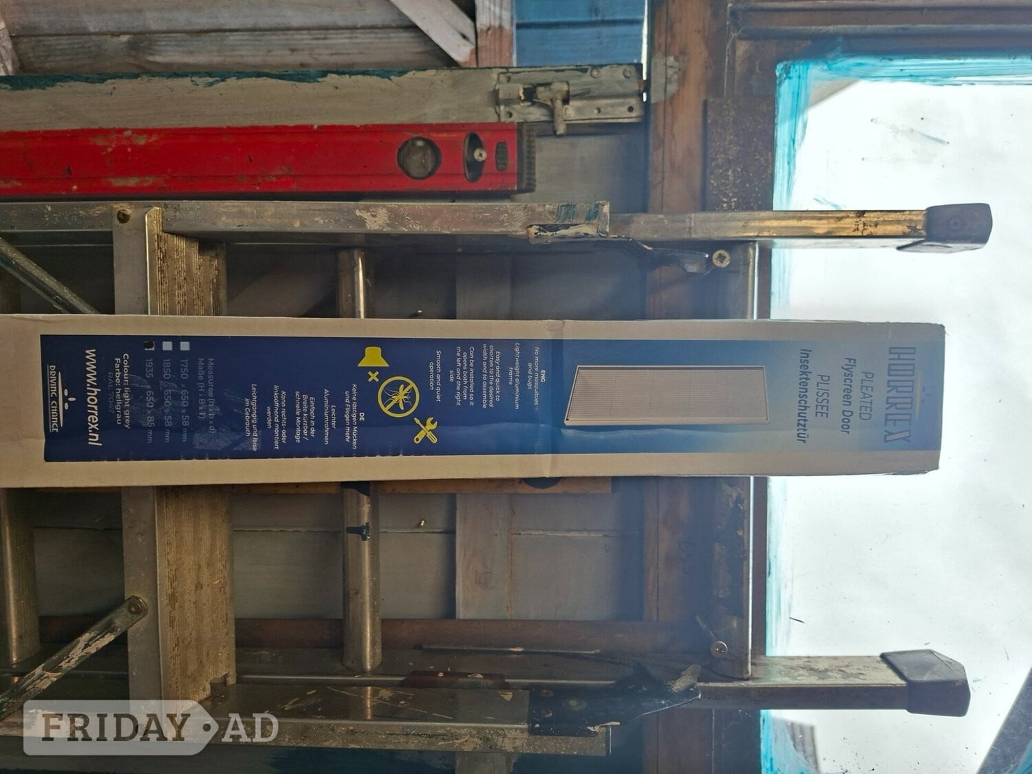 Kirkcaldy Horrex Flyscreen Door complete 1935 x 650 x 85mm