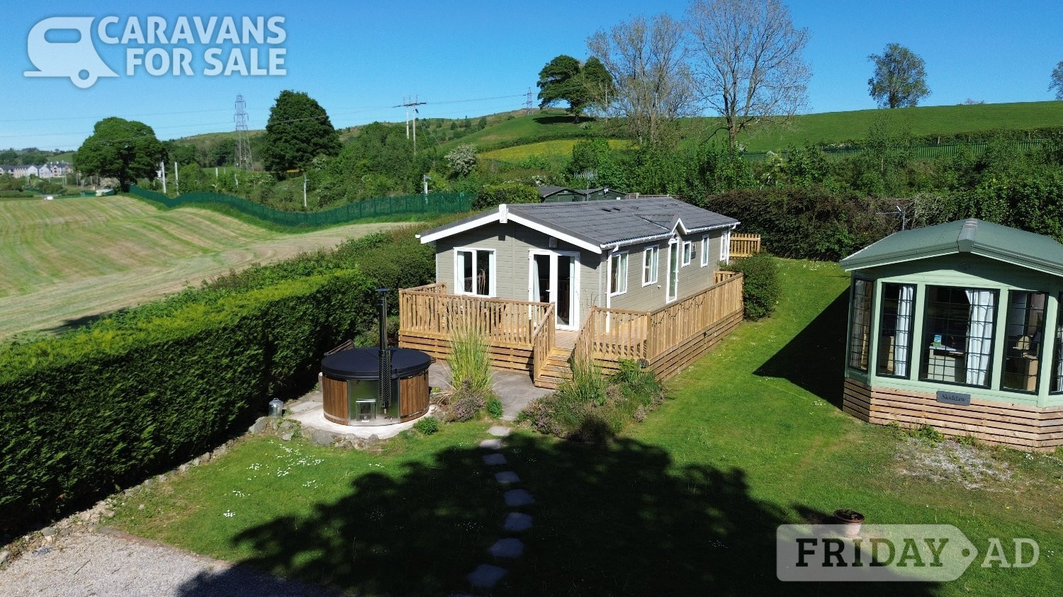 2-Bedroom Lodge for Sale | Lake District | Private Hot Tub |  in Natland