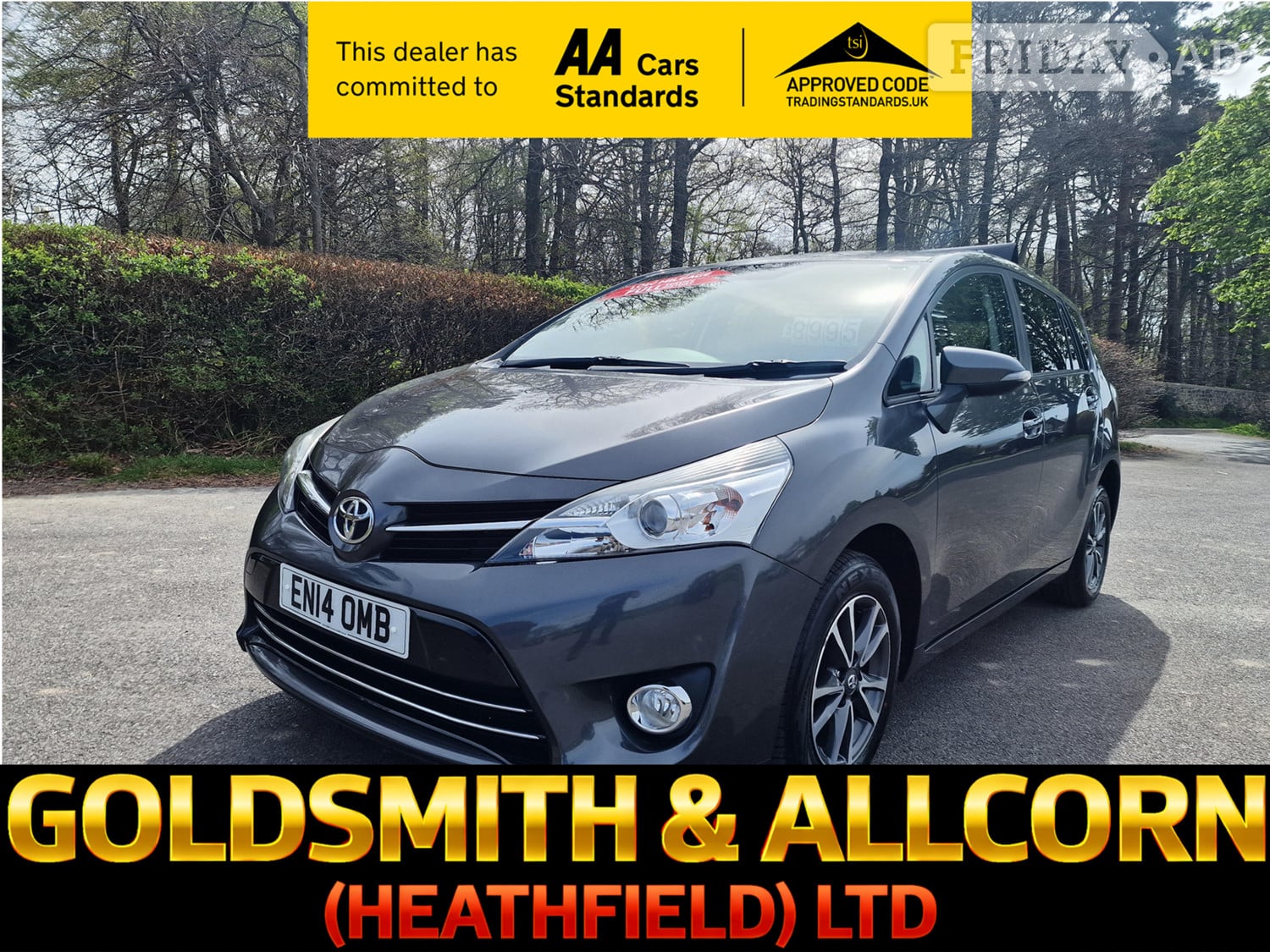 Toyota Verso 2014 in Heathfield