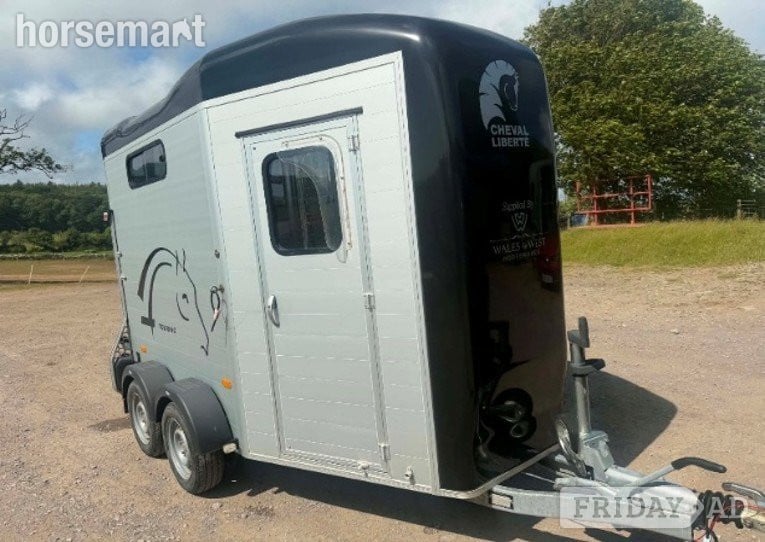 2023 Cheval Liberte Touring with Tack Room 2-Horse    Horse Trailer in Cardiff