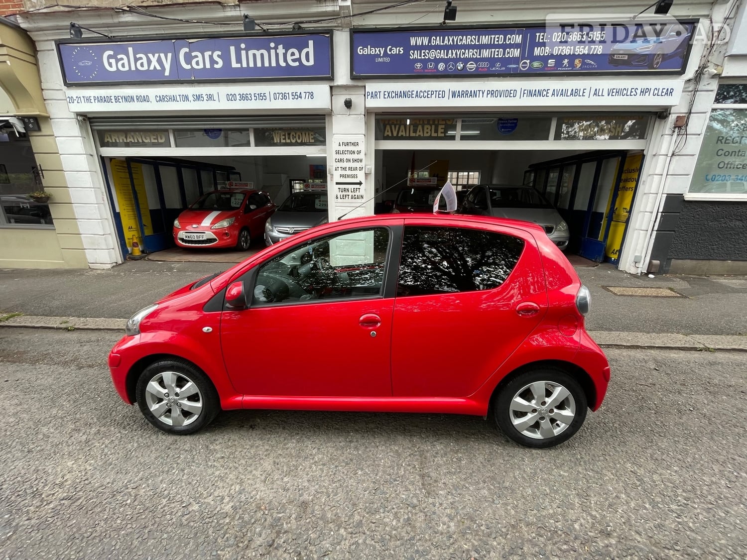 Toyota Aygo Sutton