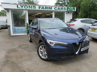 2018 Alfa Romeo STELVIO 2.0T Speciale SUV 5dr Petrol Automatic Q4 All Wheel Drive Euro 6 (s/s) (280 ps) REAR BACK-UP CAMERA + FULL LEATHER