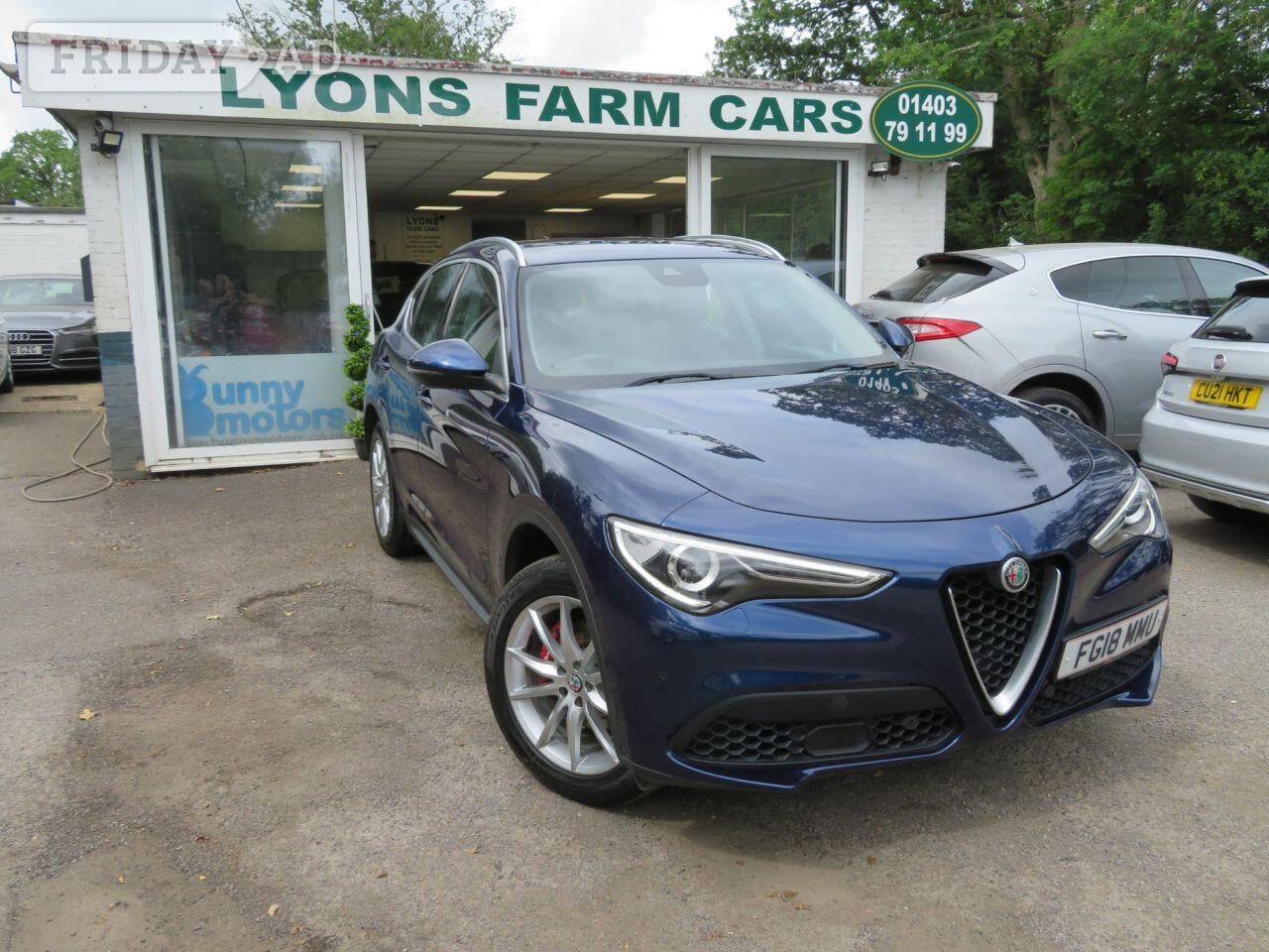 2018 Alfa Romeo STELVIO 2.0T Speciale SUV 5dr Petrol Automatic Q4 All Wheel Drive Euro 6 (s/s) (280 ps) REAR BACK-UP CAMERA + FULL LEATHER in Horsham