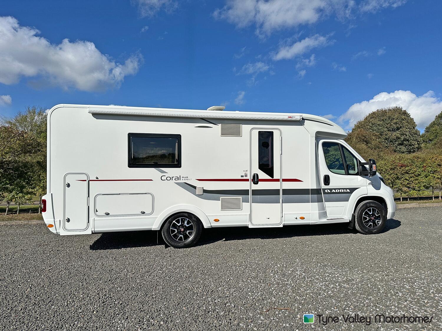 Adria Coral Plus 670 SLT 2016 for sale - Motorhomes & Caravans in Newcastle Upon Tyne