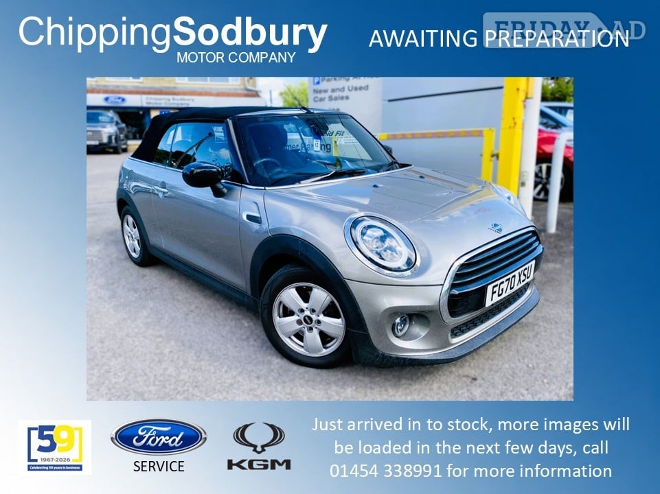 Mini Convertible 2020 in Bristol