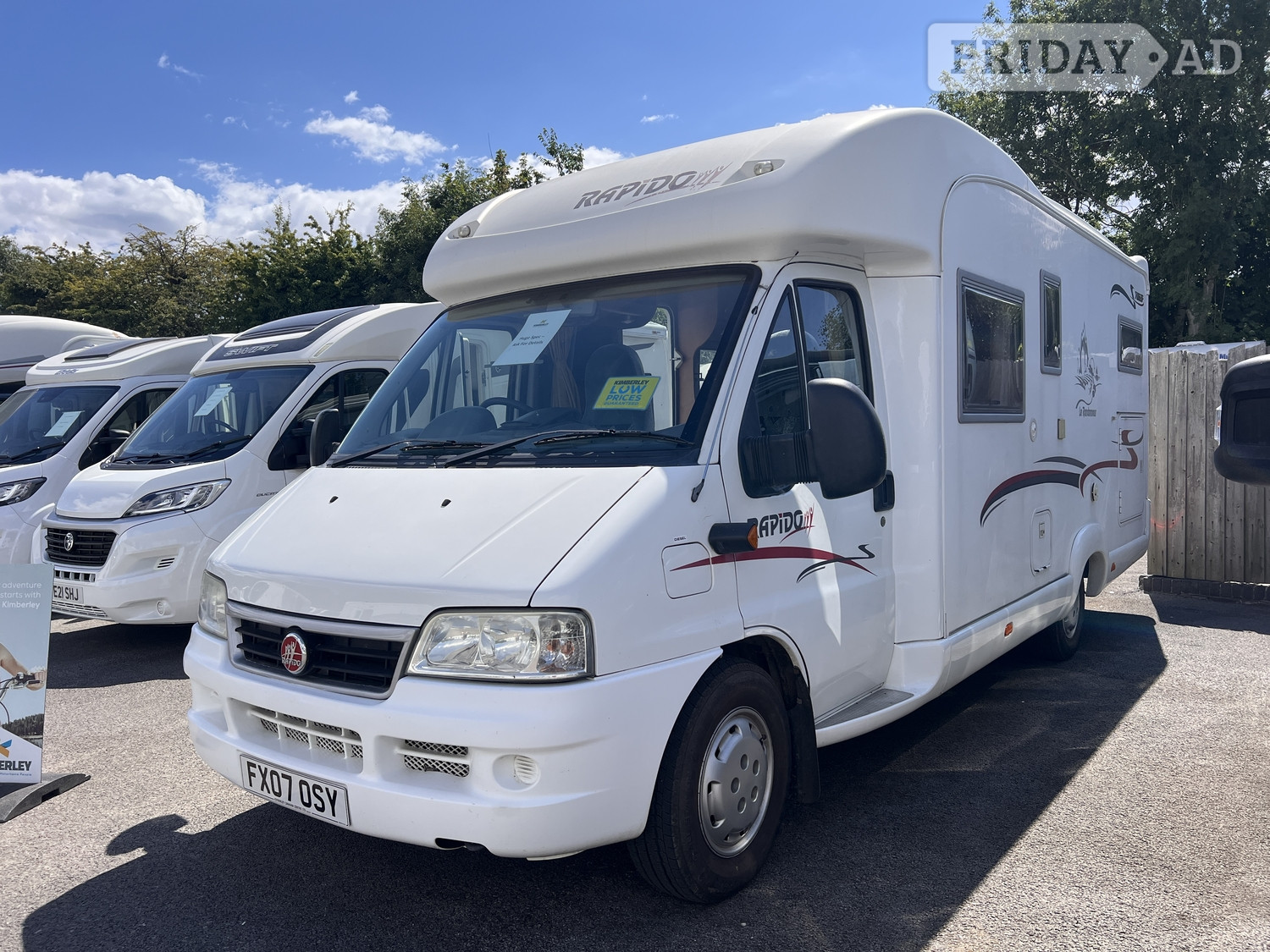 Rapido Le Randonneur 7063F 2007 for sale in Nottingham