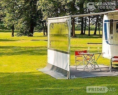 Fiamma Side W Pro -  F45 (van) AND  Fiamma Blocker front