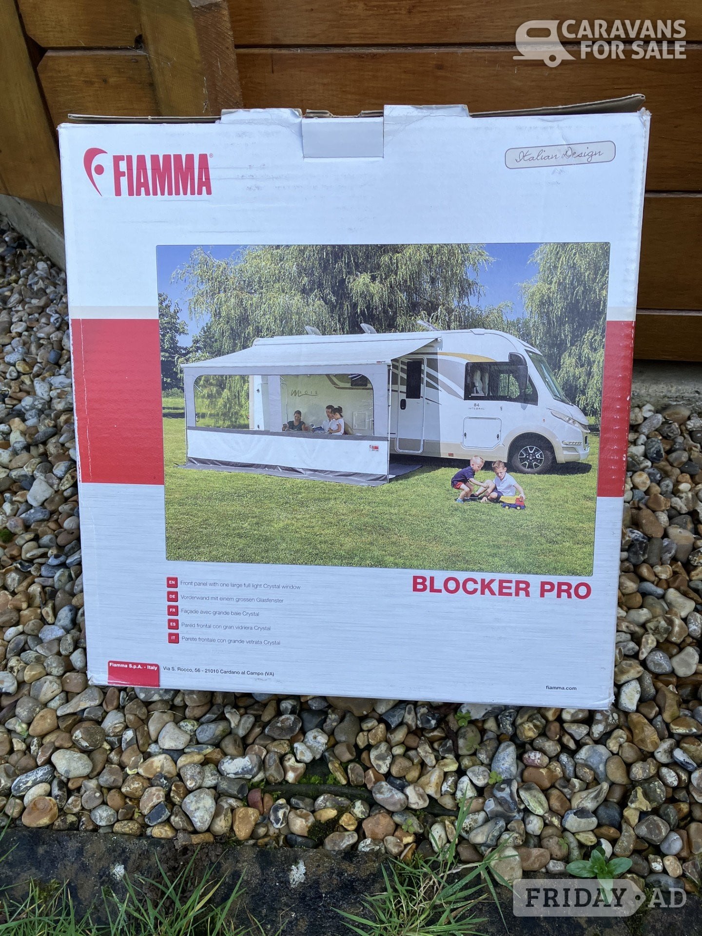 Fiamma Side W Pro -  F45 (van) AND  Fiamma Blocker front -  in Whitstable
