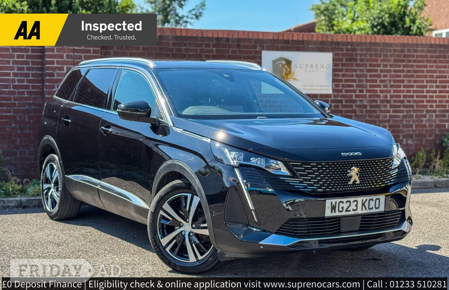 Peugeot 5008 2023 in Ashford
