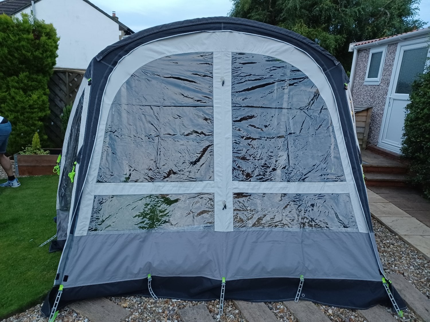 Ilkley Kampa Fiesta AIR Pro 280 with Annex, Canopy, Rear Poles, Carpet. 