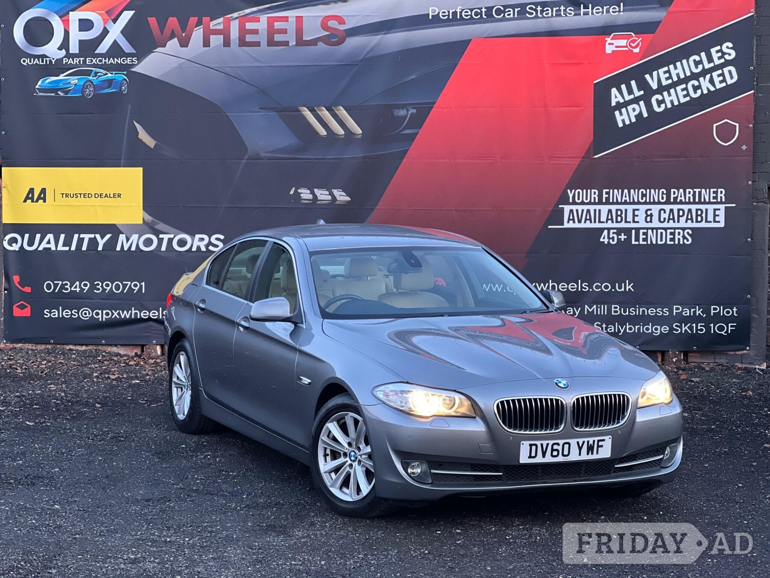 BMW 5 Series 2010 in Stalybridge