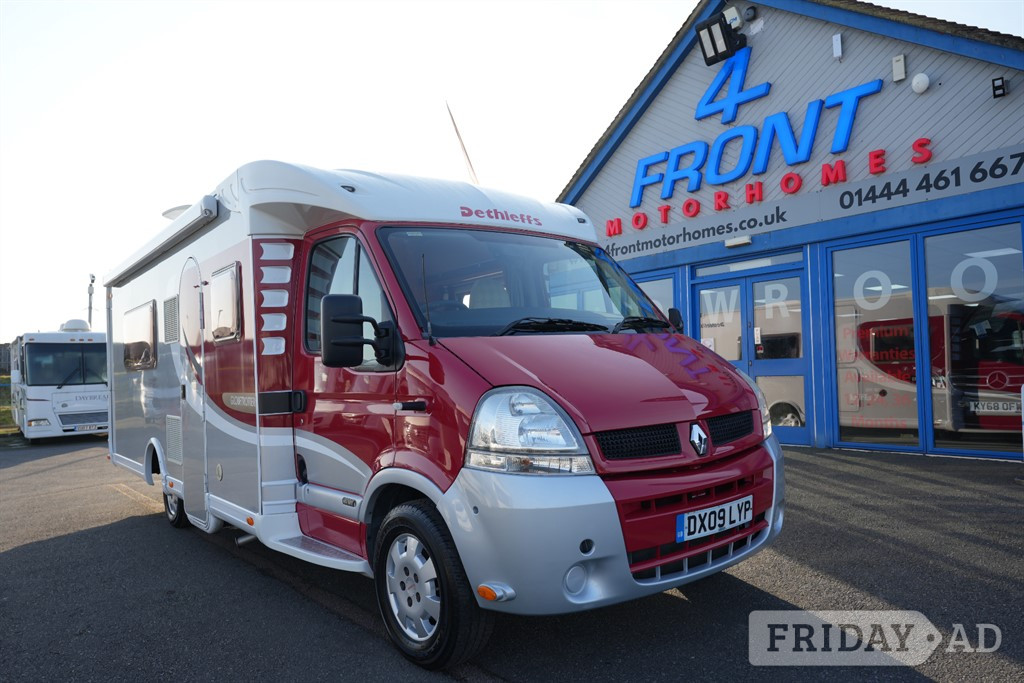 Dethleffs Globetrotter ESPRIT RT RENAULT AUTO 3 BERTH 4 TRAVEL SEAT MOTOR 2009 for sale in Haywards Heath