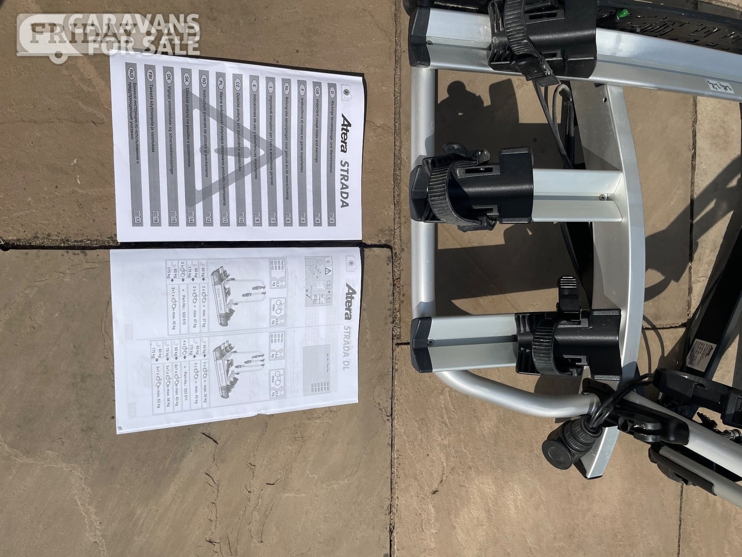 Atera Strada DL for 3 bike rack